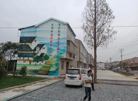 固镇墙绘的制作流程