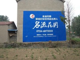 固镇农村墙体广告的长尾效应