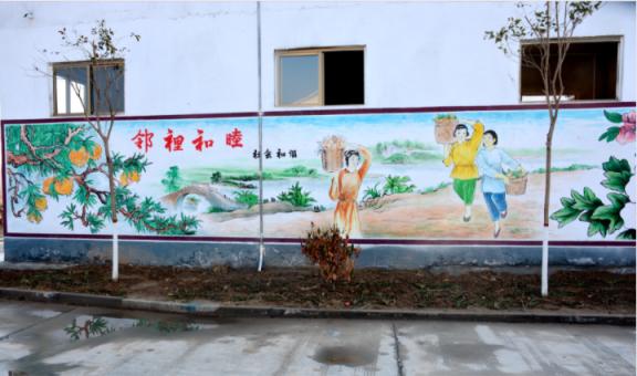 固镇乡镇文化墙 乡风文明焕发新活力