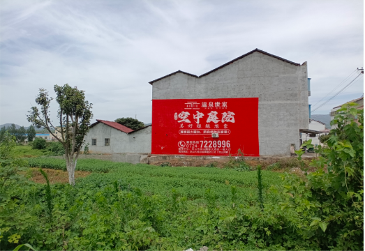 固镇做墙体广告的意义