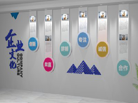 固镇企业文化墙需要传递什么办公文化？