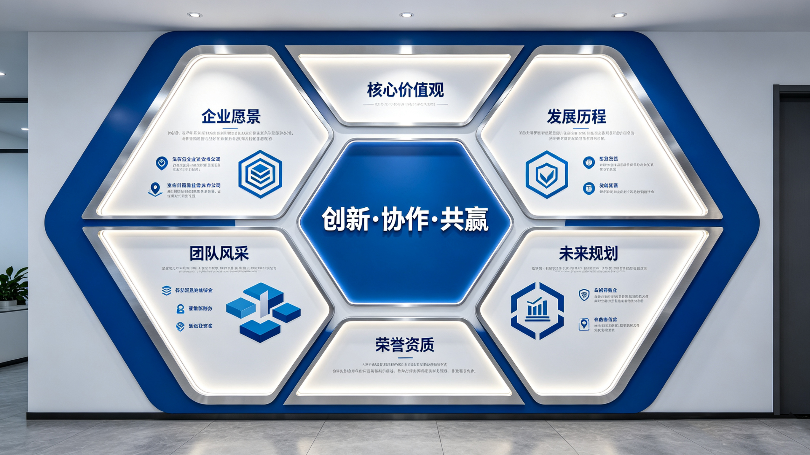 固镇企业文化墙六边形避坑指南（新手常犯5个错误）